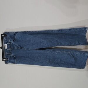 Frame Denim Wide Leg Blue Jeans